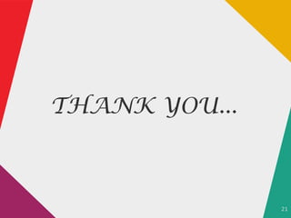 21
THANK YOU...
●
.
 