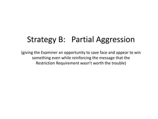 Restriction Requirement Example Restriction requirement response 3 strategies | PPTX