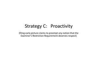 Restriction Requirement Example Restriction requirement response 3 strategies | PPTX