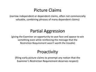 Restriction Requirement Example Restriction requirement response 3 strategies | PPTX