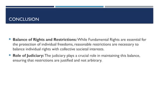 Restrictions and Limitations on Fundamental Rights (FR.pptx