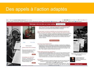 Des appels à l’action adaptés
 