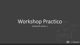 RESTFul
Diseño
Rapidez
Conocimiento
ODATA
C#
Emprendimiento
Microservicios
API
Programación
GALE
Servicios
Fabric
Experiencia
Soluciones
Escalable
Calidad
 