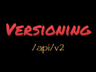 Versioning/api/v2