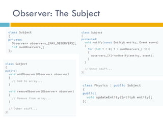 Observer: The Subject  