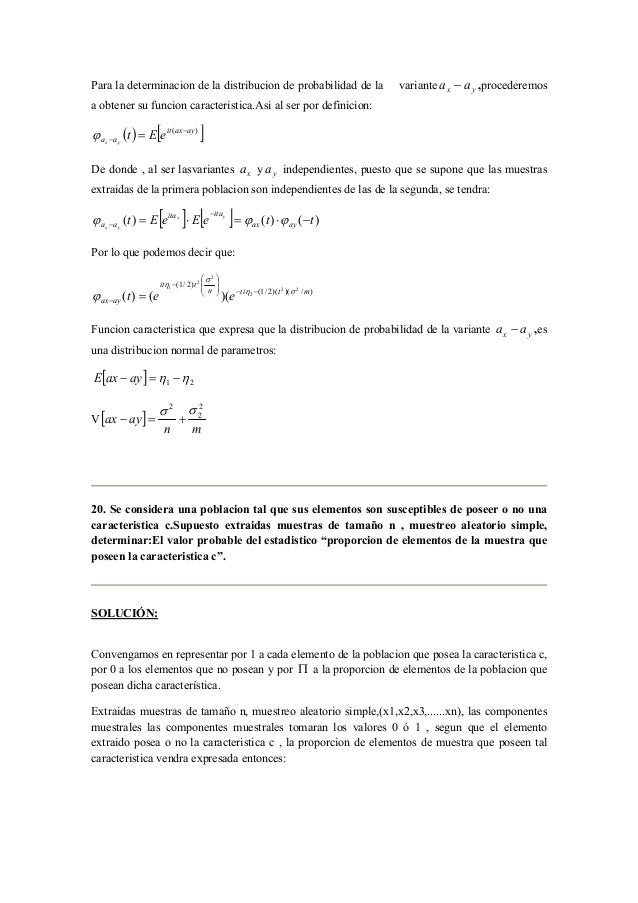 Resueltos Estimacion