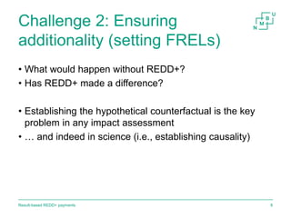 Result-based payments for REDD+ 
