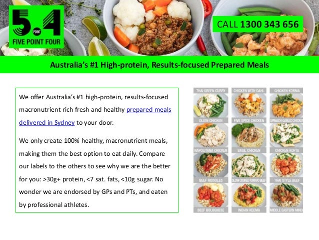 Result Focused Macronutrient Prepared Meals Delivered In Sydney