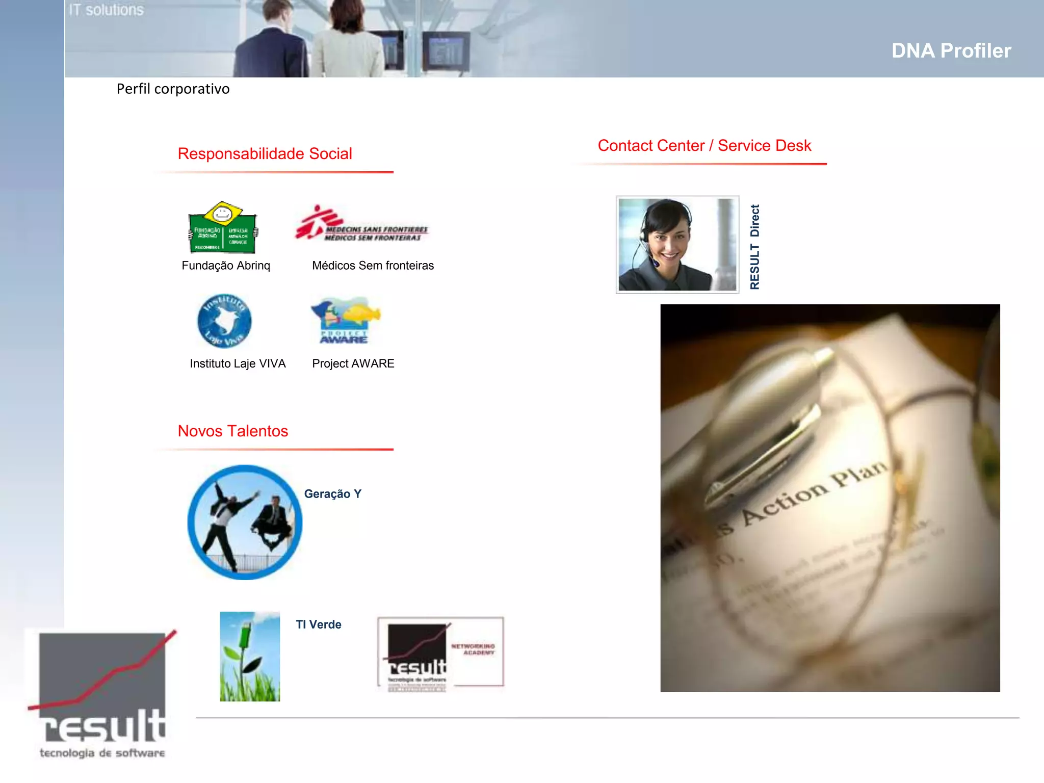 Promotion Institucional