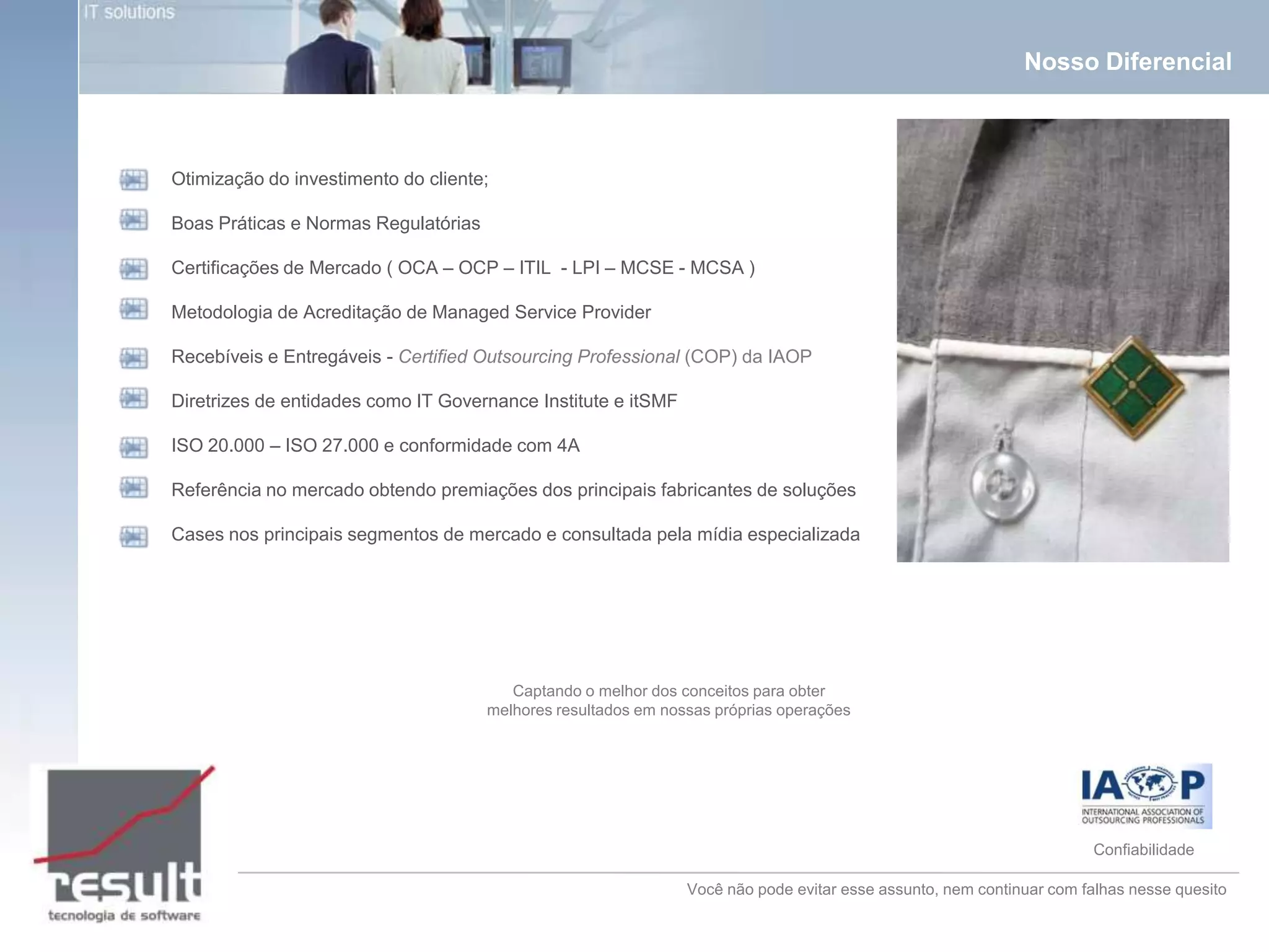 Promotion Institucional