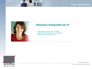 Promotion Institucional