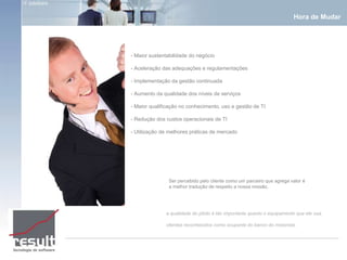 Promotion Institucional