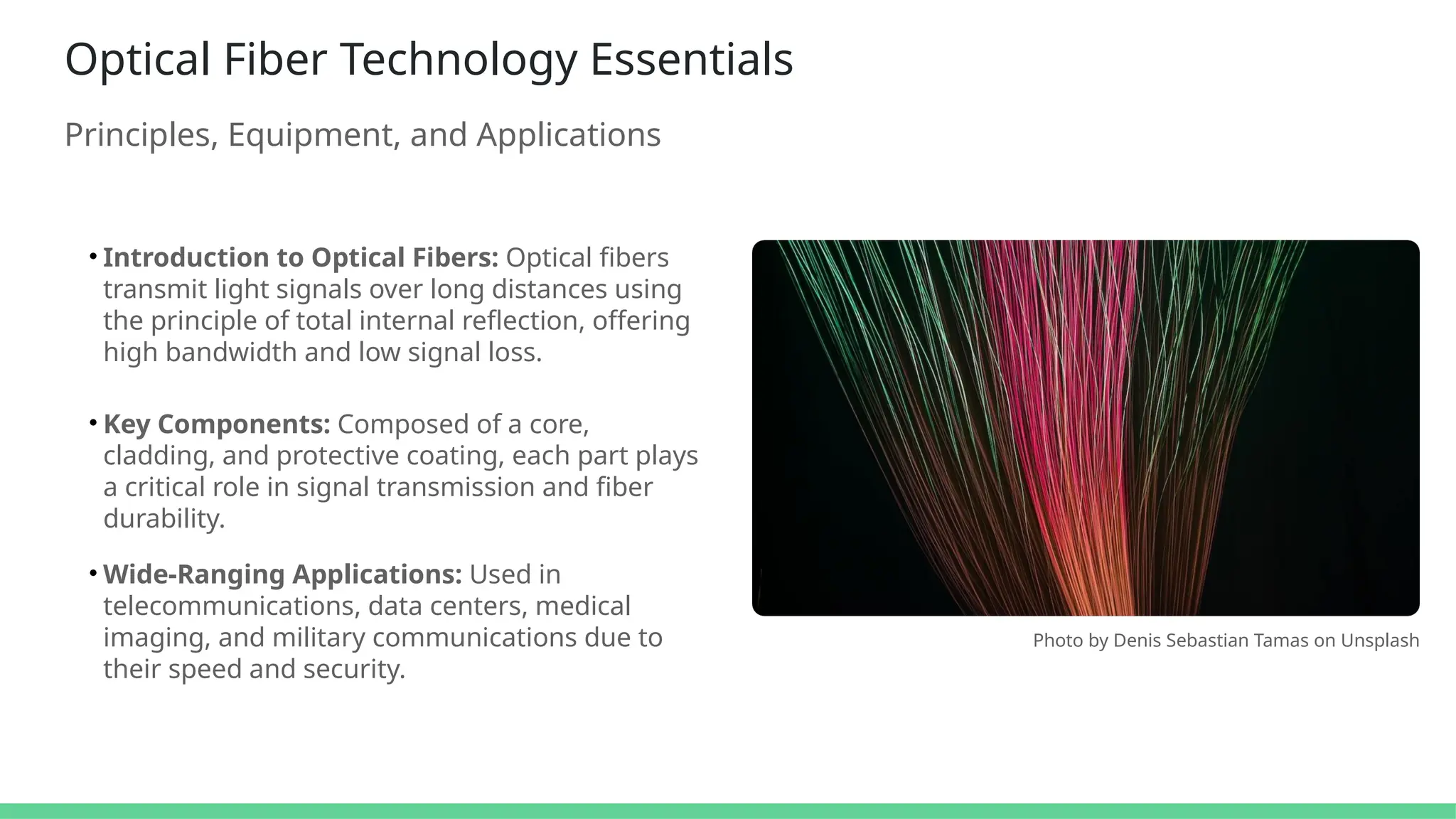 Optical Fiber Technology Essentials - Principles, Equipment, and ...
