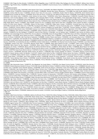 14
513048347, Wilk Thiago Da Silva Almeida / 513044791, William Magalhães Lessa / 513077379, Willian Sillas Rodrigues De Sena / 513098127, Willney Vieira Pereira /
513049811, Yago Pinheiro Silva / 541008403, Yara Cassiano De Araújo / 513096073, Yasmim Antunes Torres / 513083329, Yuri Pinheiro Mulato / 513112882, Yury Gomes
Le Sueur.
6.2. JUAZEIRO DO NORTE
513047152, Acacia Nunes Lobo / 541017697, Alana Aquino Costa Torres / 541014963, Alex Balbino Magalhães / 513014599, Aline Fernanda Pereira Costa / 541004212,
Aline Ricarte Férrer / 513023701, Amanda Bezerra De Carvalho / 513081830, Amanda Nara Soares Damasceno / 513119880, Ana Lídia Arruda Saldanha Fontenele /
541007752, Andrea Vidal Da Costa / 513059012, Antonio Cícero Viana De Lima Junior / 513054183, Ariadne Vidal De Oliveira / 541014736, Aymê Holanda Gama /
513069049, Bruno Carvalho De Alencar / 513035602, Bruno Vieira De Souza / 513101118, Caio Rafael De Oliveira Couto / 541003398, Camila Filgueira Sampaio Teles /
541001955, Carla Santos Costa / 513004451, Carlos Antonio De Souza Júnior / 541002936, Carlos Pereira Albuquerque / 513062254, Cassandra Pinheiro Mariano /
541012521, Cicero Aurelio Medeiros Costa / 513060528, Cicero Damocles Ribeiro Furtado / 541004913, Cicero David Siebra Borges Soares / 513071315, Cicero De
Alencar Sobreira Junior / 513056328, Cícero Jorge De Lima Filho / 541006718, Cícero Junior Siqueira Dos Santos / 541017399, Cicero Moura Do Nascimento / 513059714,
Cláudio Iaronka Júnior / 541014230, Deborah Juliany Sobral Da Silva / 513031019, Décio Almeida Peixoto / 513090214, Diego Ribeiro De Meneses Ferreira / 513052379,
Diego Sérgio Aguiar Teixeira / 513039871, Ebert Rodolfo Tavares De Lima / 513040516, Edson Almino Felix Filho / 541005402, Eliane Leandro De Matos / 513091696,
Everton De Souza Garcia Siqueira / 513013681, Fabiana Da Silva Araújo / 513087456, Fellipe Neves Furtado / 541004591, Fernanda Nunes Dos Santos Macêdo /
513114283, Fernando Celso Da Silva Lima / 513057796, Franciely Da Silva Ribeiro / 513061351, Francisco Duarte Da Silva Junior / 513060477, Francisco Emerson Sousa
Feitosa / 513003154, Francisco Márcio Correia Cruz / 513136079, Francisco Possidônio De Lacerda Neto / 513072587, Francisco Queilton De Oliveira / 513008543,
Francisco Roniele Do Nascimento Costa / 541013049, Francisco Yure Feitosa Leite / 541012954, Glória Maria De Oliveira Figueiredo / 513117945, Gustavo Judhar Ferreira
Ribeiro / 513080226, Herb Venâncio Gonçalves / 513056084, Hudson Gonçalves Lobo Pinheiro / 513081041, Iara Alcântara De Holanda / 513097676, Isabel Holanda
Sampaio / 513065570, Ísis Dino Rodrigues / 513043274, Israel Da Silva Petronio / 513013061, Iury Jim Barbosa Lobo / 541006979, Izaac Everton De Oliveira Lopes /
513004341, Jean Carlos Braga Pereira / 541017745, Jerry Cruz Bezerra / 541010486, Jessica De Araujo Milfont / 513027704, Jéssica Leite Brito / 541013143, Jéssica Maria
Gomes Araújo / 513125038, Jéssica Oliveira De Souza / 513092642, Jesus Dos Santos Lima / 513062407, Joana Fernandes De Alencar / 541007982, Joani Aparecida
Ferreira De Sousa / 513051245, João Paulo Barros Cavalcante / 513068885, Jonathas Palacio Leite Gomes / 541002001, José Gonçalves Brasil Júnior / 541006354, José
Heliomar Henis / 513012923, José Verenildo Da Paz / 541013395, José Wellington Nogueira / 513106176, Jucineudo Alves Borges / 513076243, Juliana Pereira E Silva /
513137848, Jurandí Pereira Saraiva De Meneses / 513036024, Karoline De Freitas Gomes / 541011094, Kauê Luna Fontes De Paiva Queiroz / 513033845, Kristal Moreira
Gouveia / 541014764, Lanuela Barbosa Da Silva / 513009354, Leandro Coelho Dantas / 513002586, Livia Rayanne Farias Da Silva Araujo / 513078291, Lucas Alencar Pinto
/ 541009398, Luiziana Lucas Silva / 513122479, Marcela Chaves Maia / 513046482, Maria Alyne Barbosa Da Silva / 513106071, Maria Carolina Dantas Cardoso /
541000580, Maria Daiane Da Silva Quesado / 513018242, Maria Liduina Pereira / 513075284, Mariana Carvalho Alencar Bruno Figueiredo / 513083787, Marina
Albuquerque De Araújo / 513062524, Marina Sobreira De Oliveira Xenofonte Barreto / 513066772, Michel Nobre De Melo / 513000568, Myrle Raquel De Oliveira /
513108526, Neialyson Gomes Landim / 541005112, Otoniel Fiuza De Alencar Junior / 513100683, Palomma Alves De Alencar Barros / 513107834, Paula Hayanne Chavier
Da Silva / 513037974, Paula Priscila Moreira Alencar / 513076372, Paulo Henrique Costa Silva / 541011262, Philippe Nery Dos Santos Primo Saraiva / 541009584, Rafaella
Pinheiro Carneiro / 541003368, Raimundo Getúlio Pereira De Oliveira / 513001260, Raiza Caroline Salvador De Oliveira / 513129673, Ravenna Correia Benicio /
513056215, Renato Ronney Landim De Macêdo / 513111377, Roberto Carlos Rocha Da Silva / 541002193, Robson Gomes Dos Santos / 541003742, Rogerio Pereira
Rodrigues / 513109383, Rubens Martins Soares / 513009275, Ryanne Oliveira Vieira De Sousa / 513060287, Samuel Pessoa Gonçalves De Araujo / 513026823, Sandra
Viviane Granja Aleixo / 513110842, Sarah Elaine Santos De Araújo / 541002188, Suyanne De Souza Cavalcante / 513121035, Taciana Furtado De Carvalho Sousa /
513010595, Tamara Barbosa Duete Peixoto / 513044508, Tarsila De Andrade Morais Feitosa / 513062642, Teresa Davila Carneiro Dos Santos / 513037142, Thamiris
Pereira Silva / 513097166, Thomás Edson Abreu Nunes / 513063781, Vinícius Machado De Sales / 541008924, Vito Bezerra Bispo / 513051193, Warllys Guedes Ribeiro /
513031108, Wllisses Do Nascimento Thel.
6.3. SOBRAL
513021604, Alex Vasconcelos Sousa / 541007272, Ana Margarete Yae Suzuki Matsui / 513073574, Ana Raquel Correia Portela / 513042154, André Silva Barroso /
513006250, Antonia Rosemary Azevedo De Sousa / 513113166, Antonio Abel Martins Feitosa / 513046131, Antonio Felipe Rodrigues Lima / 513066828, Bernardo Luis De
Carvalho Lima / 513014427, Bruna Almeida Apoliano / 541007588, Camila Correia De Alencar / 541015315, Carlos César Martins Filho / 513097246, Dallyane Portela
Azevedo / 513011921, Davi Portela Muniz / 513117330, Débora Ferreira Lima / 513014705, Diêgo Beviláqua De Souza / 513091523, Domitila Machado Mesquita /
541017653, Emanuel Ricardo Reis Chaves / 513103017, Emerson Vasconcelos Mendes / 513014047, Felipe Diógenes Santos / 513067105, Felipe Fonteles De Sousa /
513034038, Felipe William Silva Gonçalves / 513125282, Fernanda Ribeiro Gildo / 513110414, Francisco Douglas Alcântara Aguiar / 513008818, Francisco Esdras Moreira
Rocha / 541006579, Francisco Fontenele Filho / 513081359, Francisco Furtado De Vasconcelos / 541010872, Francisco José Cassiano Uchôa Rodrigues / 513010672,
Francisco Leoncio Cordeiro Neto / 513032805, Francisco Renan Martins De Sousa / 513133119, Geanio Antonio De Albuquerque / 513062529, Glenda Ulle Neves Leorne /
513077071, Guilherme Matos Pessoa / 513099601, Helder Henrique Sousa Nascimento / 513101502, Herculles Oliveira Pinto / 513044829, Hylverlando Cardoso Da Cruz /
541009796, Iago Feijao Andrade / 513064064, Irving Antonio De Sousa Lima / 513038902, Israel Prado Moretz Sohn / 513102411, Jamilly Jenny Linhares Júnior /
513028074, Jean Gomes De Mesquita / 513004162, João Moita De Oliveira / 513027257, Jose Aurélio Gabriel Da Silva Filho / 513139537, José De Anchieta Loiola /
541016614, José Luis Oliveira Lima / 541004779, Julio Bernardino Da Silva Neto / 513081951, Laiana Mouta Holanda / 513084158, Marcos Ricardo Rodrigues Marques
Sampaio / 513055704, Maria Jocléia Batista Paixão / 513090741, Maria Patricia Negreiros Da Silva / 513121915, Marny Almeida Cavalcante / 513124648, Morgana Monte
De Sousa / 513006114, Patricia Ellen Arcanjo Vicente / 513033795, Pedro Parsifal Pinto Neto / 513017119, Raiany Leorne Jovino / 541006631, Raul Coelho Neto /
513079987, Raví Freire Cunha De Souza / 513073915, Renato Lima Junior / 513129022, Rita Maria De Sousa Lima / 513094637, Rodrigo Ramos Freire De Castro /
513064071, Rosana Liberato Lopes / 513111949, Tercia Bezerra Andrade / 513136278, Thamara Magalhães Dias / 513135990, Thamily Magalhaes Dias / 513079249,
Tiago Henrique Alves Ribeiro / 513030384, Valdelúcia De Sousa Fernandes / 513124341, Victor Daniel Aguiar Frederico / 541016146, Wesley Braga Rocha.
7. OAB / DF
7.1. BRASILIA
541000961, Adão Pereira De Abreu / 513085302, Adelmar De Miranda Tôrres / 541017134, Adilson Rodrigues Da Silva / 541011464, Adilton Ribeiro Ramos / 513074119,
Adja Nayana De Assis Lins Rodriguez / 513017569, Adrian Chaves Lemes / 541001959, Adriana Barbosa Martins / 513111666, Adriana Cândida De Lima / 541002661,
Adriana Cipriano Alves / 513142560, Adriana Cyomara Silva De Almeida Flores / 513087568, Adriana Da Silva Mendes / 541001674, Adriana Mendes Da Silva Lohmann /
513134998, Adriana Viana Kida / 513017600, Adriano Do Almo Mesquita / 513118267, Adriano Martins De Sousa / 541008897, Adriano Santos Oliveira / 513031094,
Adrielle Da Silva Lacerda / 513023575, Adrisa Rodrigues Silva / 541015621, Adson Danilo Nascimento De Sousa / 513138385, Afonso Augusto Guimaraes Pacifico /
513060026, Agenor Gomes Filho / 513042289, Ailton Ferreira Cavalcante / 513082276, Ailton Pereira Pacheco / 513109641, Alan Correia Guimarães / 513060232, Alan
Cruz Murada / 513103612, Alan Emanuel Gomes Venzi Gonçalves / 513007808, Alan Flores Viana / 513098040, Alana Micaelle Cavalcante Carvalho / 513069225, Alba
Maria Moreira Gomides / 513009698, Alcidino Vieira Junior / 513130621, Aldemir Da Cruz Gomes Milanez / 513085660, Aldenio De Souza / 513056036, Álefe Evangelista
Silva / 541010071, Alessandra Alves Da Cruz / 541005906, Alessandra Area Leao / 513055276, Alessandra Carvalho Coelho / 541001113, Alessandra Virgínia Cardoso
Faulstich / 541005505, Alessandro Cruz Alberto / 541015022, Alessandro De Souza Lima / 513045607, Alessandro Lopes Azevedo / 513015784, Alesshandro Sisnandes
Dos Santos / 541012206, Alex Cerqueira Rocha Junior / 513082753, Alex Fabiano Das Neves Castro / 513015997, Alex Lobato Maciel / 513057991, Alexander De Mello
Arruda / 513057256, Alexandre Aires Silva / 513004025, Alexandre Barbosa Da Conceição / 541002565, Alexandre Ferreira Da Silva / 513102281, Alexandre Luiz Maciel
Fontenele / 513140483, Alexandre Machado Logrado / 513079169, Alexandre Miranda Oliveira / 513074948, Alexandre Rodrigues Moreira / 513021011, Alexandre
Rodrigues Souza / 513082521, Alexsandro Cabral De Oliveira / 513003583, Alfram Roberto Rodrigues De Albuquerque / 513099288, Alice De Oliveira / 513124545, Aline
Alves Fernandes / 541012187, Aline Arêdes De Oliveira / 541012583, Aline Bastos Valadão / 513085535, Aline Campos Do Nascimento Lima / 513048028, Aline Carla
Borges Pereira / 513025800, Aline Cristina Candelaria Peres / 513046456, Aline Cristina De Lima Higino / 513068749, Aline Forastiero Frazão / 513052208, Aline Gomes
Botelho / 513056408, Aline Mayara Azevedo Chagas / 513091632, Aline Pereira Leal / 513037102, Aline Pradera / 513050242, Aline Siqueira Da Silva / 513090895,
Álisson Santiago Dos Reis / 513038990, Allan Lincoln Alves Silva / 541006600, Álvaro Ribeiro Soares / 513093905, Alyxandra Pires França / 513074610, Amália Augusta
Alves Da Cunha De Magalhães / 513006950, Amanda Américo Vieira Passos / 513050286, Amanda Aparecida Fidelis Rodrigues Irineu / 513006577, Amanda Araújo
Ferreira / 541010643, Amanda Bezerra Soares / 513002381, Amanda Cancherini Lefone / 541011405, Amanda Cardoso Pinheiro / 541011118, Amanda Cesar Moura /
541010666, Amanda De Freitas Lima / 513042119, Amanda Gomes Tavares Da Silva / 513095792, Amanda Lacerda Gervázio / 541014558, Amanda Maia Rocha /
513040969, Amanda Mayra Ferreira Queiroz / 513051647, Amanda Moreira Andrade / 541008316, Amanda Moreira Bastos Souto / 513086956, Amanda Xible Piol
Figueiro / 513043420, Ana Beatriz Pires Guimarães Coimbra / 513025852, Ana Beatriz Sitta Martins / 513002440, Ana Carolina Austregesilo Facanha / 513118246, Ana
Carolina De Oliveira Meneguzzi / 513138012, Ana Carolina De Souza Sá / 513117294, Ana Carolina Fontenele Marinho / 513124646, Ana Carolina Ribeiro De Araujo /
513015358, Ana Carolina Ribeiro Vieira Santos / 513075272, Ana Carolina Schweizer / 513001721, Ana Carolina Silva Teixeira / 513020036, Ana Clara Herval De Castro /
 