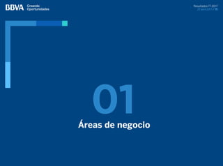 Resultados 1T 2017
27 abril 2017 / 15
Áreas de negocio
01
 