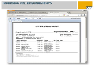 IMPRESIÓN DEL REQUERIMIENTO
 