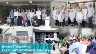 Jornada Transparência
DIA DE APRENDIZAGEM NATURA