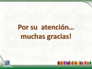 Por que proporcionamos información para todos…Consulta los resultados definitivos en:www.inegi.org.mx¡En México todos contamos!