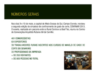 Confinar 2013 - resultados