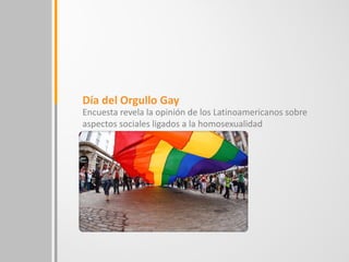 Día Orgullo Gay | PPT