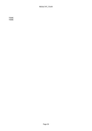 RESULTAT_TOUR




UBAN ATHLETISME
UBAN ATHLETISME




                     Page 39
 