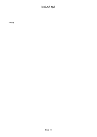 RESULTAT_TOUR




UBAN ATHLETISME




                     Page 43
 