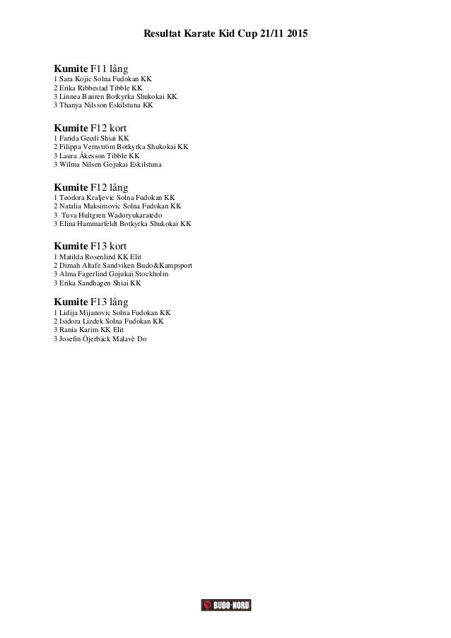 Resultat kkc2015