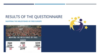 RESULTS OF THE QUESTIONNAIRE
M@PPING THE MILESTONES OF FREE EUROPE
 