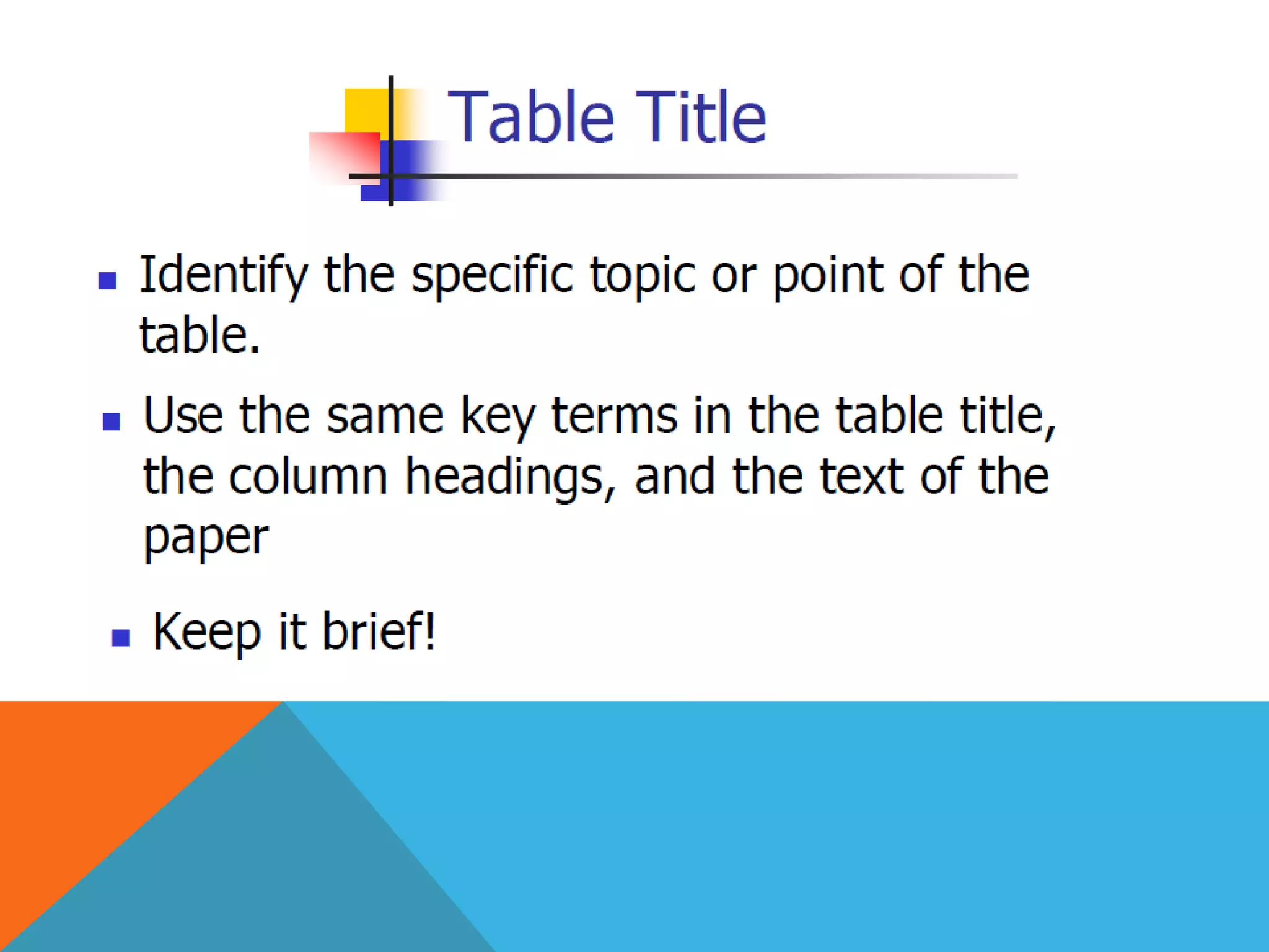 How to write a scientific research ( Results section)