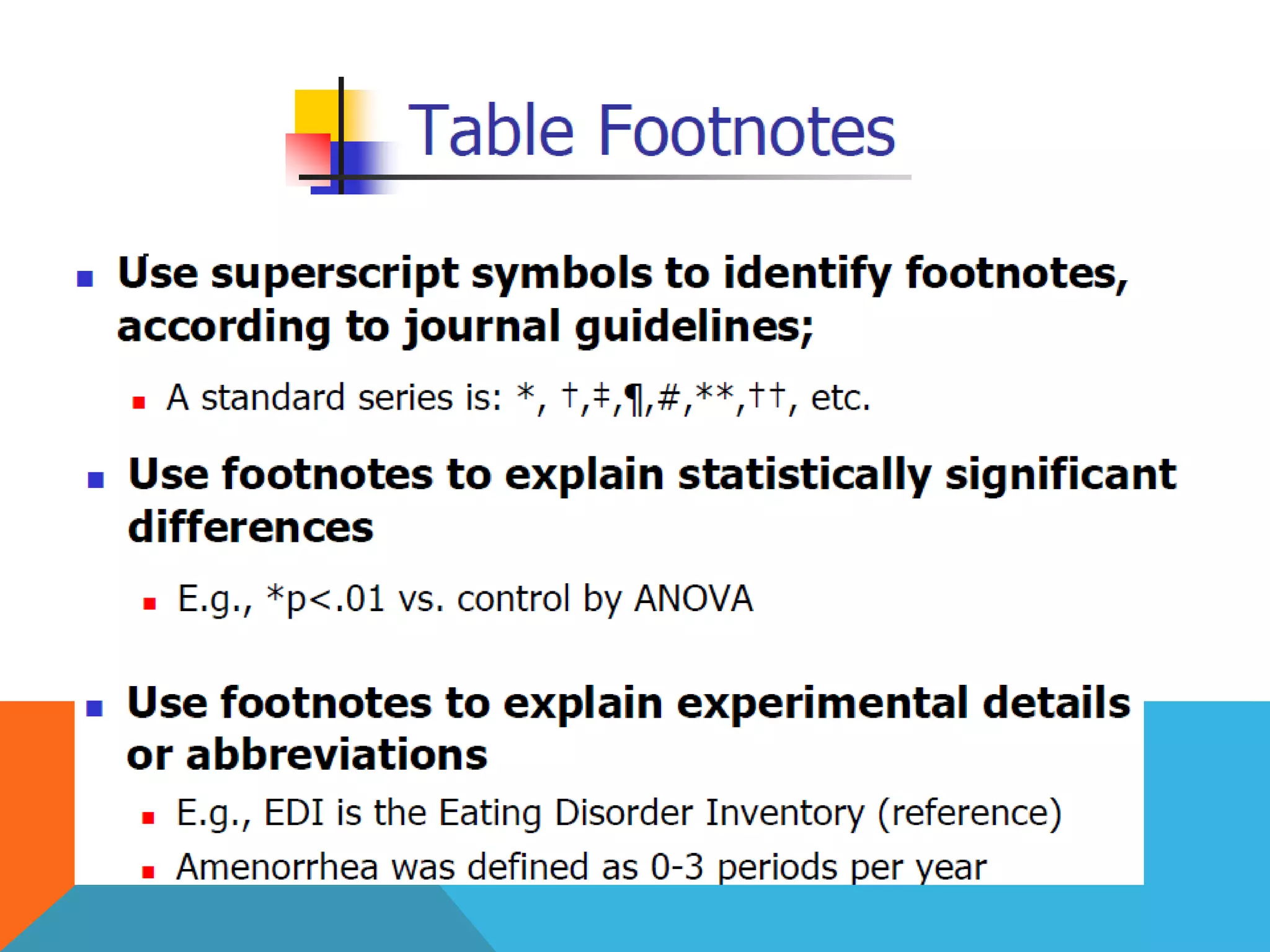 How to write a scientific research ( Results section)