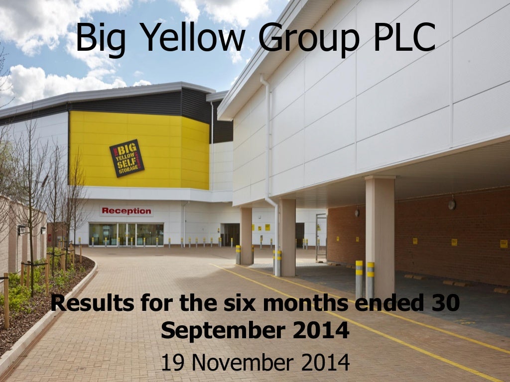 Big Yellow Group Plc