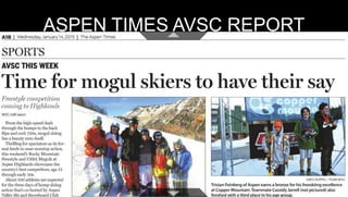 ASPEN TIMES AVSC REPORT
 