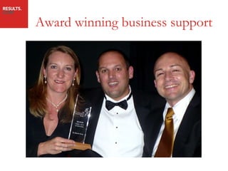 Award winning business support 