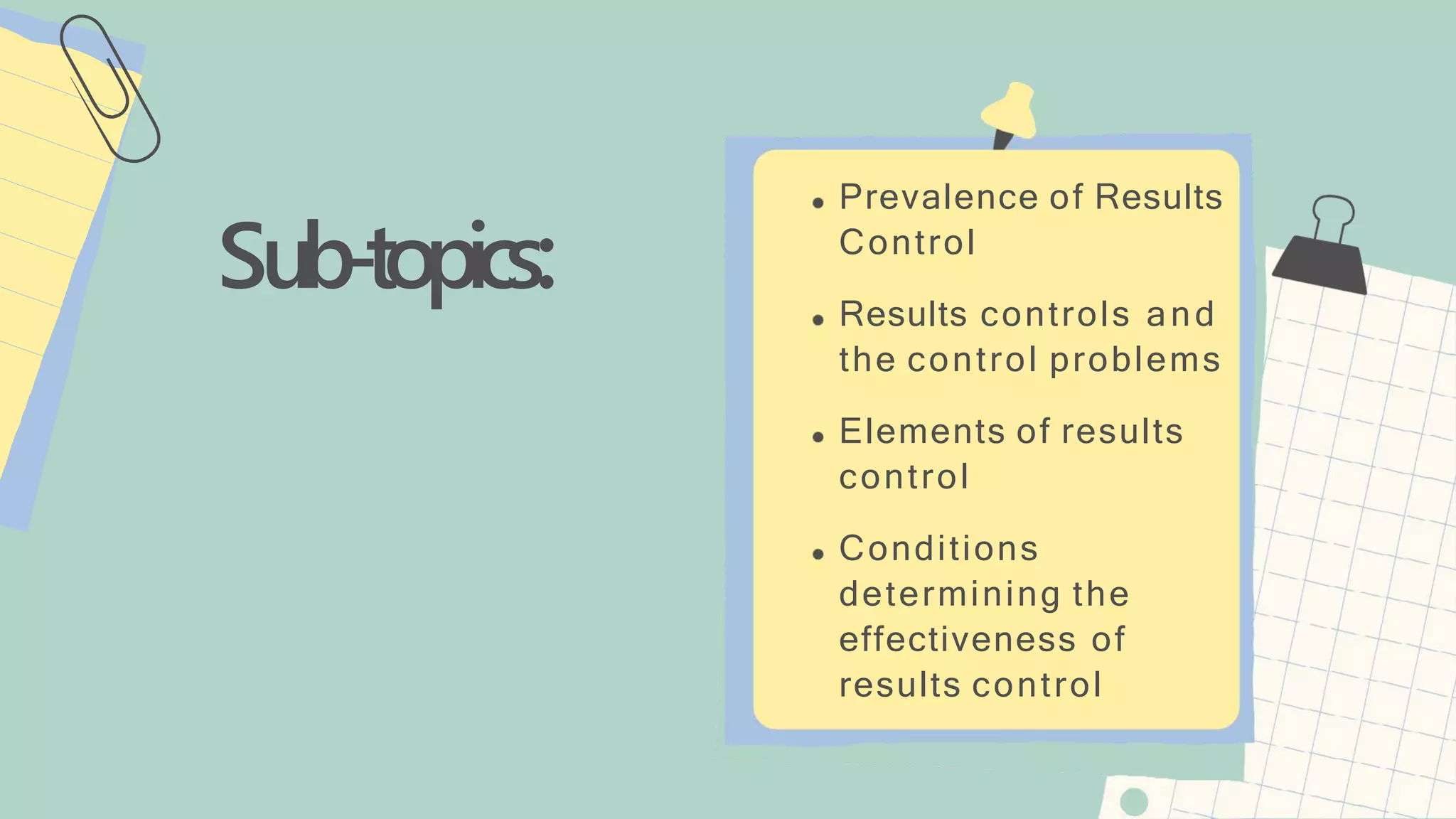RESULTS CONTROL FINAL PPT.pptx