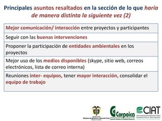 Results convenio summary only