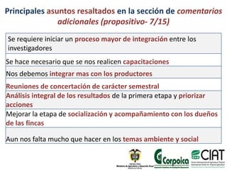 Results convenio summary only