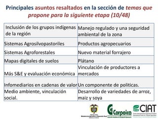 Results convenio summary only