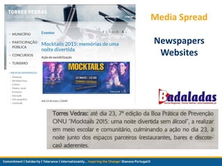 Media Spread
Newspapers
Websites
 
