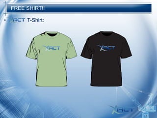 FREE SHIRT!!

•

T-Shirt:

 