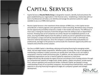 Capital Restructuring