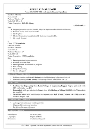 SAP-SD Functional consultant