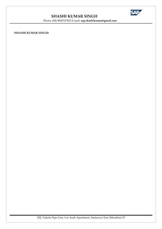 SAP-SD Functional consultant