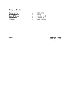Resume