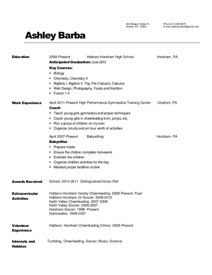 resume