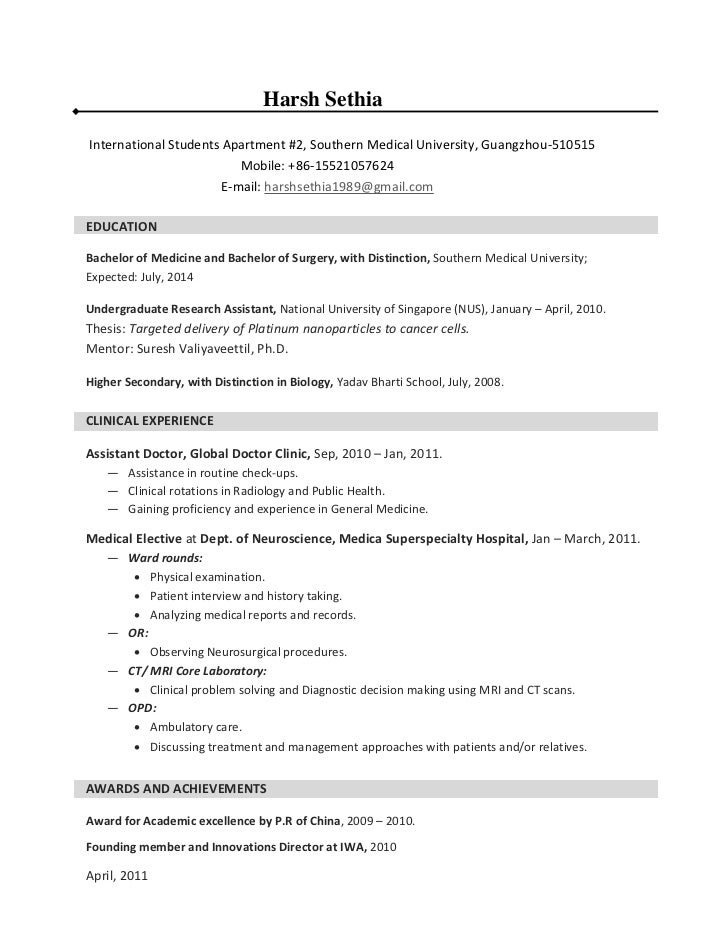 Resume.HarshSethia