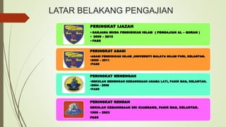 LATAR BELAKANG PENGAJIAN
 