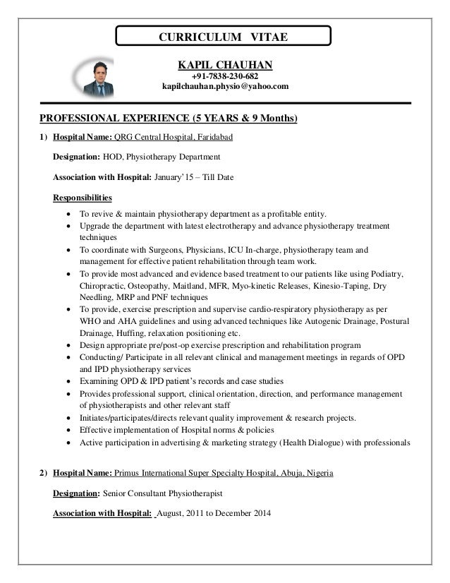Designations after name on resume