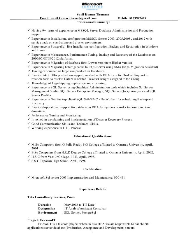 postgres oracle dba jobs in englewood co teksystems inc dba resume to the candidates these sql