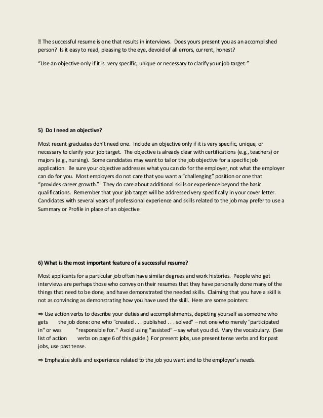 how to build a job winning resume