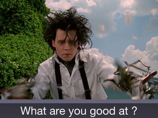 What are you good at ?
 